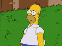 Homer Simpson Hiding GIF - Homer Simpson Hiding Oops GIFs