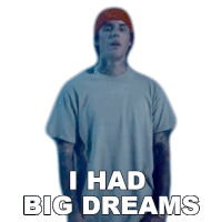 I Had Big Dreams Justin Bieber Sticker - I Had Big Dreams Justin Bieber Monster Song Stickers