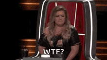 Kelly Clarkson The Voice GIF - Kelly Clarkson The Voice Confused GIFs