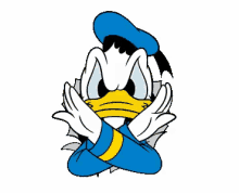 donald duck no nah no way nope donald duck no nah no way nope