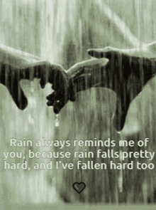 Rain Falls Hard Rain Ive Fallen For You GIF - Rain Falls Hard Rain Ive Fallen For You Ollie And Lauren Rain GIFs