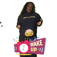 Wake Up Sticker - Wake Up Wakeup Stickers