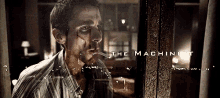 Christian Bale The Machinist GIF - Christian Bale The Machinist Smoking GIFs