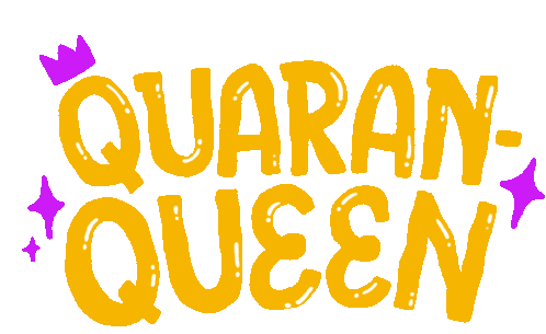 Queen Corona Sticker - Queen Corona Quarantine Stickers