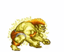 blanka street fighter mad angry rage