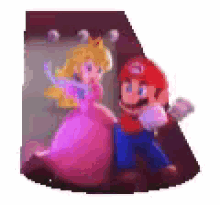 Princess Peach Super Mario GIF - Princess Peach Super Mario Dance GIFs
