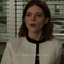 Youre Right Maia Rindell GIF - Youre Right Maia Rindell Rose Leslie GIFs