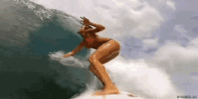 Surfing Girl Surf GIF - Surfing Girl Surf Wave GIFs