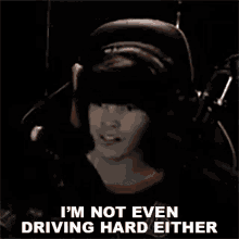 Im Not Even Driving Hard Either Casey Kirwan GIF - Im Not Even Driving Hard Either Casey Kirwan Not Even Trying GIFs