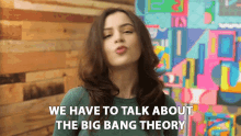 We Have To Talk About Big Bang Theory Helen Floersh GIF - We Have To Talk About Big Bang Theory Helen Floersh Talk GIFs