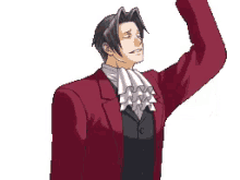 Miles Ace GIF - Miles Ace Attorney GIFs