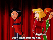 Totally Spies Alex GIF - Totally Spies Alex Okay Right After My Nap GIFs