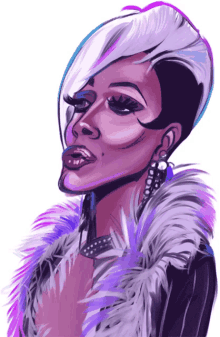 ibtrav ibtrav artworks travis falligant nina bonina brown drag queen