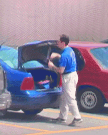 Trunk Slam Angry GIF - Trunk Slam Angry Loser GIFs