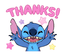 Thanks Thank You GIF - Thanks Thank You Stitch GIFs