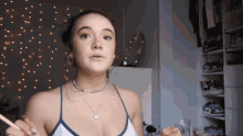 Peace Out Fiona Frills GIF - Peace Out Fiona Frills Peace Sign GIFs