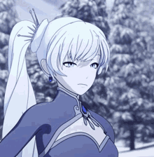 schnee weiss