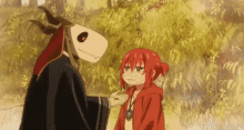 Ancient Magus Bride What Are You Thinking GIF - Ancient Magus Bride What Are You Thinking Are You Angry GIFs
