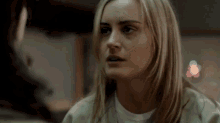 I Love You And I Fucking. Hate You. - Taylor Schilling As Piper Chapman In Orange Is The New Black GIF - Iloveyou Ihateyou Love GIFs
