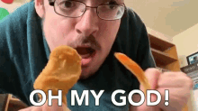 Oh My God Excited GIF - Oh My God Excited Chicken Nuggets GIFs