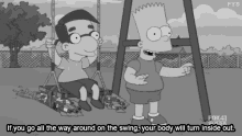 Playground Myths GIF - The Simpsons Bart Simpson Milhouse Van Houten GIFs
