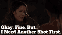 Station19 Andy Herrera GIF - Station19 Andy Herrera Okay Fine But I Need Another Shot First GIFs