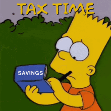 The Simpsons Tax Time GIF - The Simpsons Tax Time Taxes GIFs