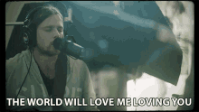 The World Will Love Me Loving You Lukas Nelson GIF - The World Will Love Me Loving You Lukas Nelson Movie In My Mind GIFs