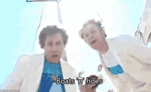 Boats And Hoes | Via Tumblr On We Heart It. Http://Weheartit.Com/Entry/68558440/Via/Ihasmuffin GIF - Step Brothers Will Ferrell John Reilly GIFs