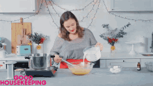 Mixing Becca Miller GIF - Mixing Becca Miller Good Housekeeping GIFs