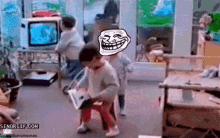 Kindergarten Troll GIF - Preschool GIFs