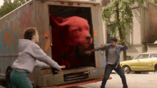 Jump Out Clifford GIF - Jump Out Clifford Uncle Casey GIFs