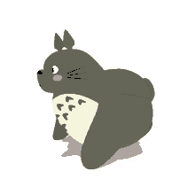 Totoro Run GIF - My Neighbor Totoro Totoro Tonarinototoro GIFs