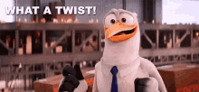 What A Twist GIF - Storks Storks Movie Twist GIFs