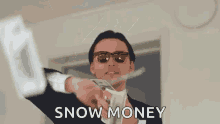 Snow Money Make It Rain GIF - Snow Money Make It Rain Money Rain GIFs