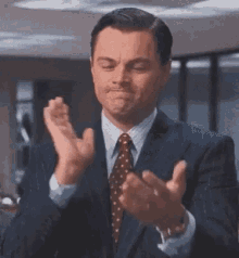 Slow Clap Hell Yea GIF - Slow Clap Hell Yea The Wolf Of Wall Street GIFs
