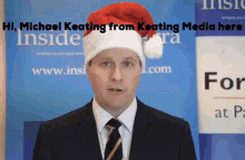 Santa Keating Michael Keating GIF - Santa Keating Michael Keating Keating Media GIFs