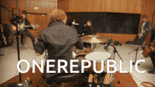 one republic music drum playing drums band