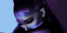 7rings Purple GIF - 7rings Purple Ariana Grande GIFs