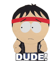 Dude Stan Marsh Sticker - Dude Stan Marsh South Park Stickers