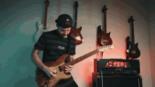 Playing Guitar Jared Dines GIF - Playing Guitar Jared Dines Music GIFs