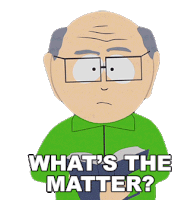 Whats The Matter Mr Mackey Sticker - Whats The Matter Mr Mackey South Park Stickers
