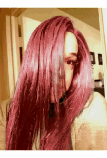 pretty hair color black hair red hair