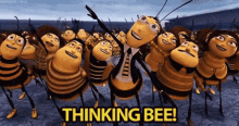 Bee Movie Thinking Bee GIF - Bee Movie Thinking Bee Thinking GIFs