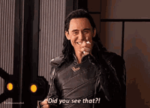 Did You See That Tom GIF - Did You See That Tom Hiddleston GIFs