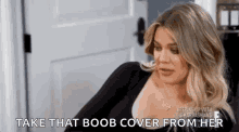 khloe kardashian bish ok not bad take that boob cover from her