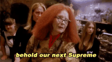 Behold Our Next Supreme - American Horror Story GIF - Coven Witches Behold Our Next Supreme GIFs
