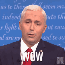 Wow Mike Pence GIF - Wow Mike Pence Beck Bennett GIFs