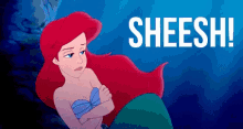 Sheesh! - The Little Mermaid: Ariel'S Beginning GIF - Sheesh The Little Mermaid Ariel GIFs