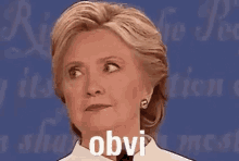 Hilary Clinton Yes GIF - Hilary Clinton Yes Obvi GIFs